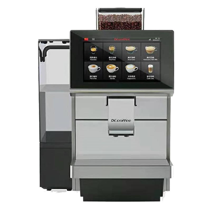 一款適宜辦公室、酒店、餐廳、用餐區(qū)的商用全自動咖啡機：咖博士F12咖啡機